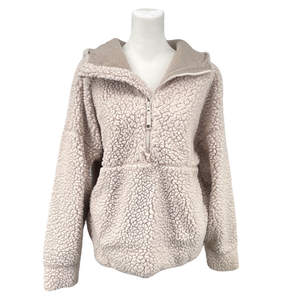 Prana Permafrost Half-Zip Fleece Jacket, Dream Dust, Size M